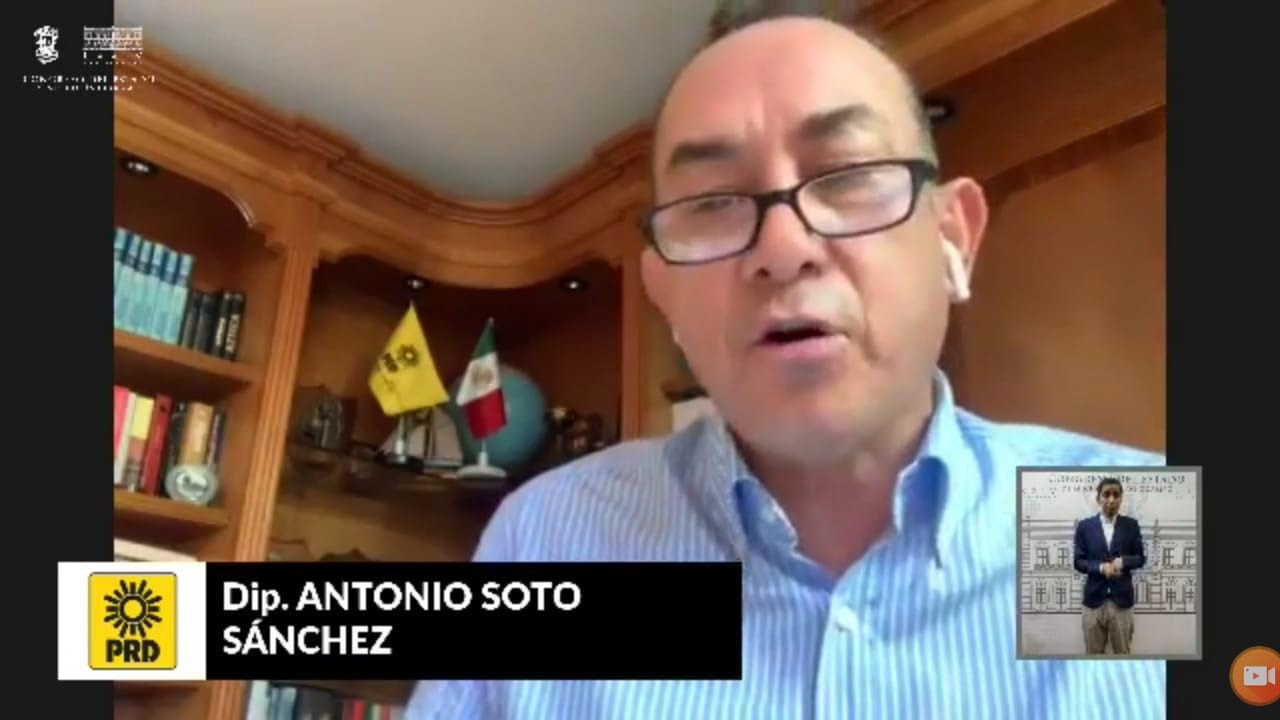 Por pandemia, Antonio Soto propone retrasar inicio de proceso electoral 90 días