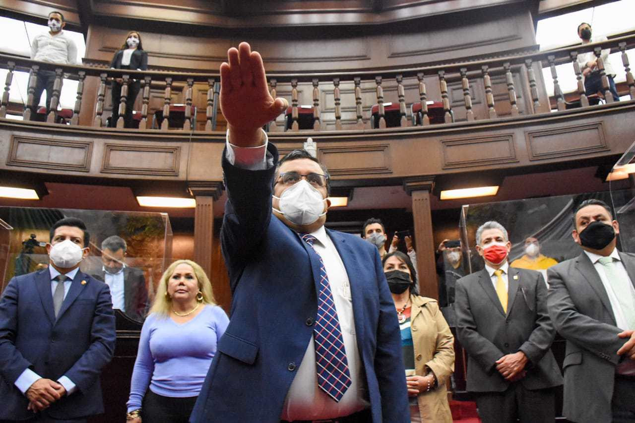 LXXV legislatura toma protesta a Víctor Lenin Sánchez Rodríguez, como integrante del Consejo del Poder Judicial de Michoacán