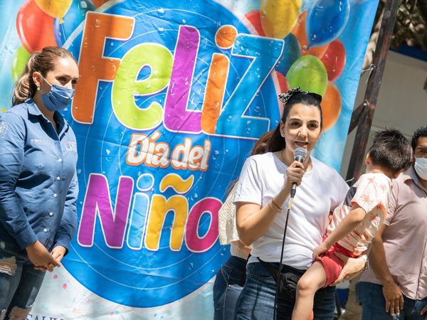 Arranca la Jornada de Celebración del Día del Niño en las Diferentes Comunidades de Sahuayo.